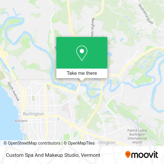 Custom Spa And Makeup Studio map