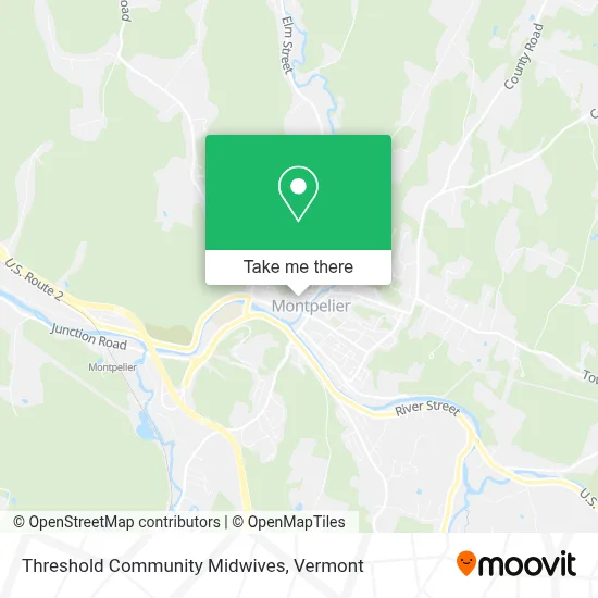 Threshold Community Midwives map