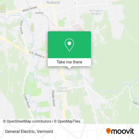 General Electric map