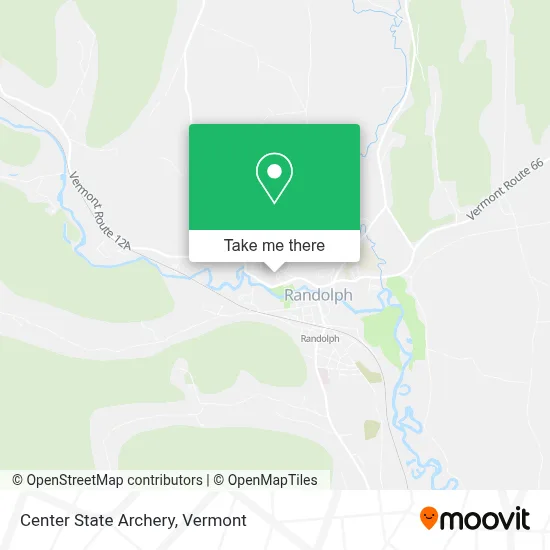 Center State Archery map