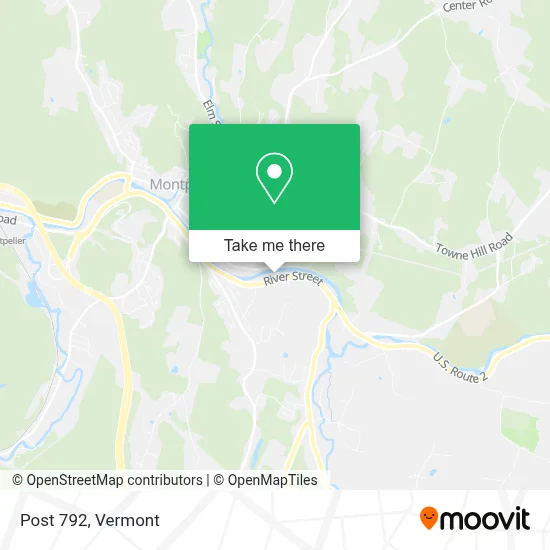 Post 792 map