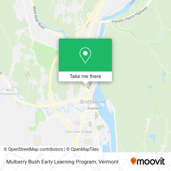 Mulberry Bush Early Learning Program map