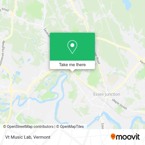 Vt Music Lab map