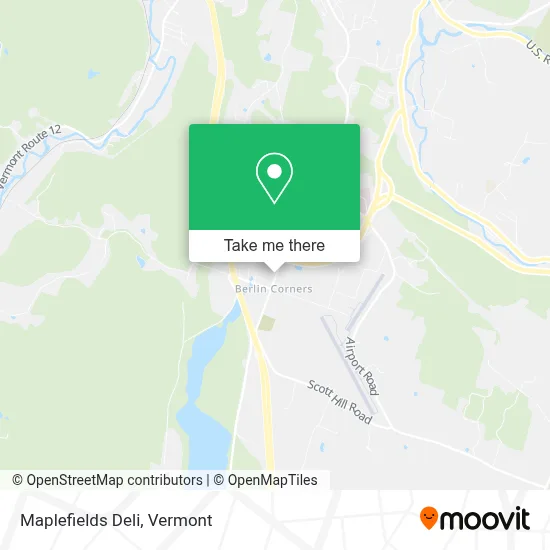 Maplefields Deli map