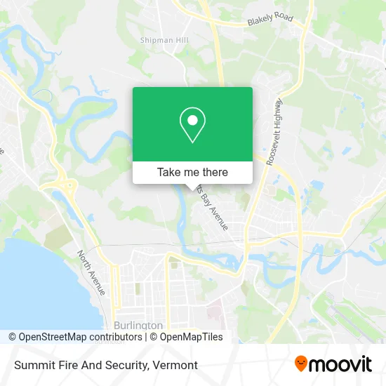 Summit Fire And Security map