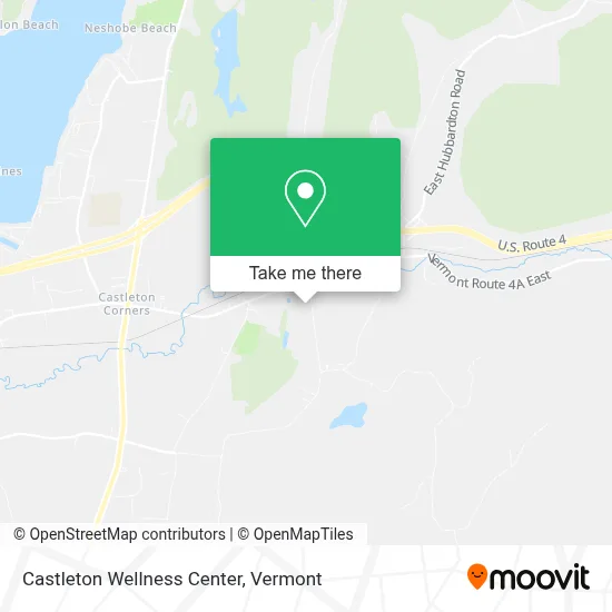 Castleton Wellness Center map