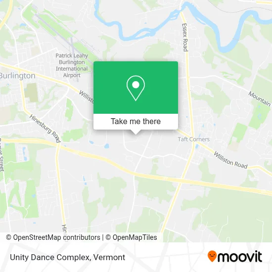Unity Dance Complex map