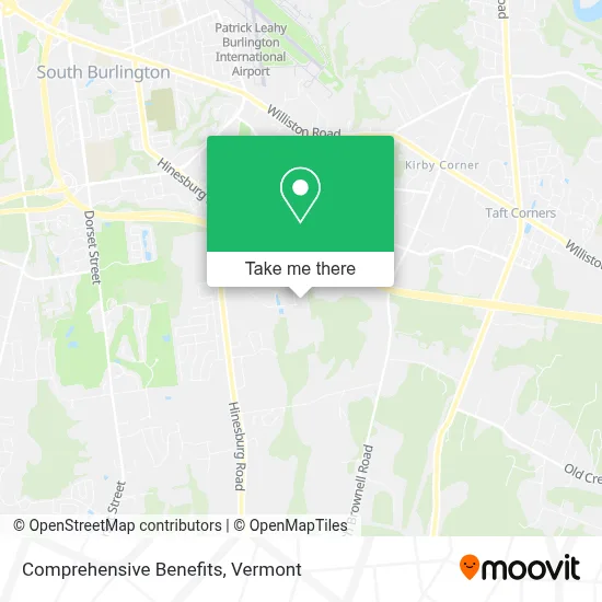 Comprehensive Benefits map