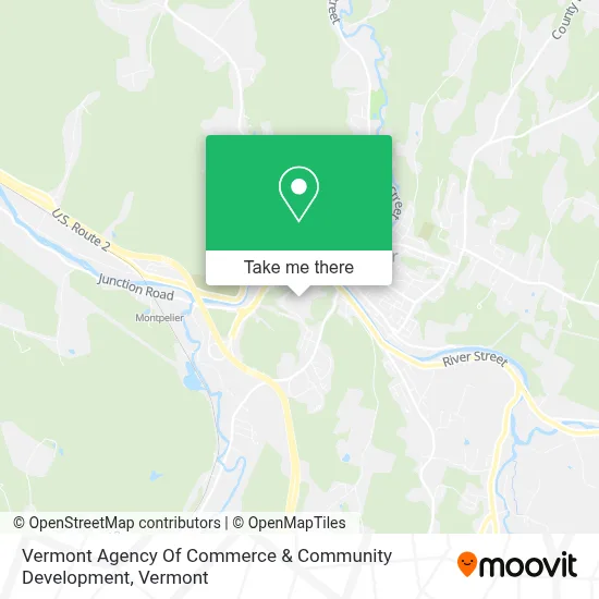 Vermont Agency Of Commerce & Community Development map
