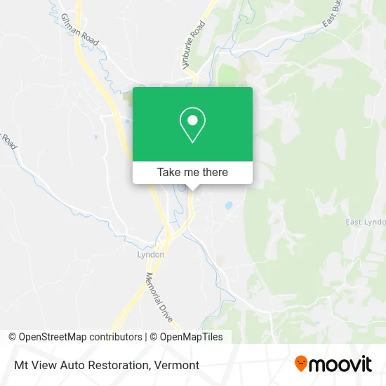 Mt View Auto Restoration map