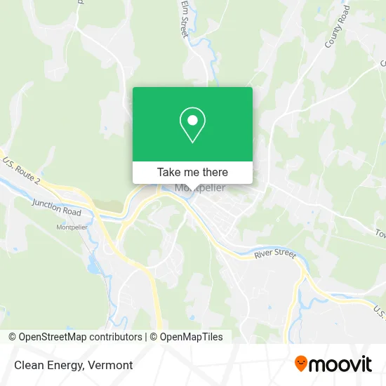 Clean Energy map