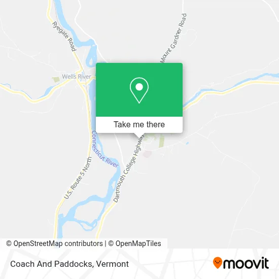 Coach And Paddocks map