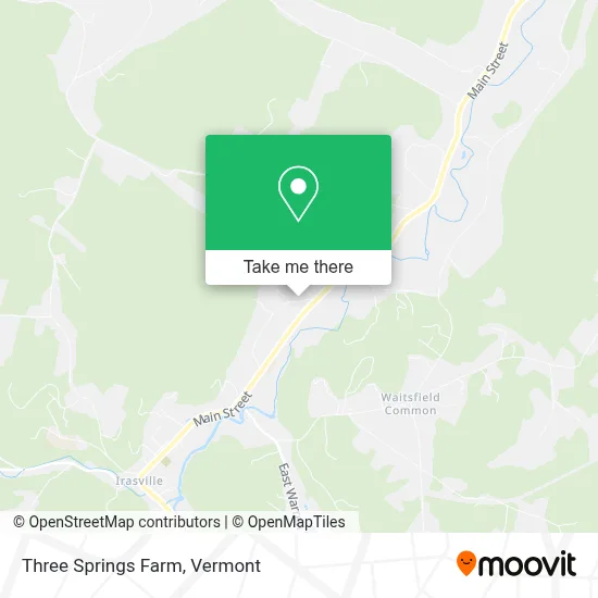 Three Springs Farm map