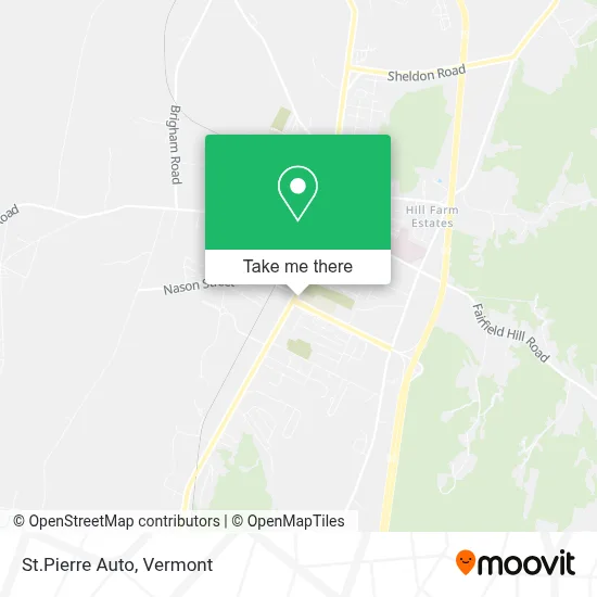 St.Pierre Auto map