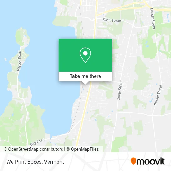 We Print Boxes map