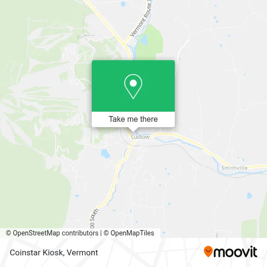 Coinstar Kiosk map