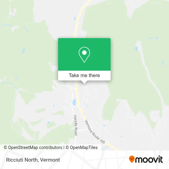 Ricciuti North map