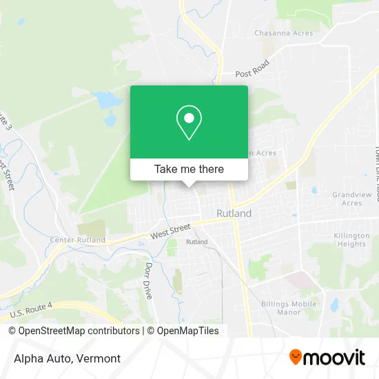 Alpha Auto map