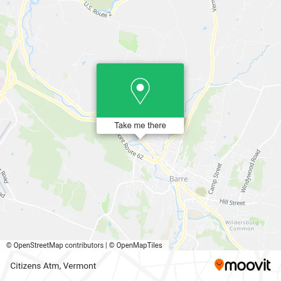 Citizens Atm map