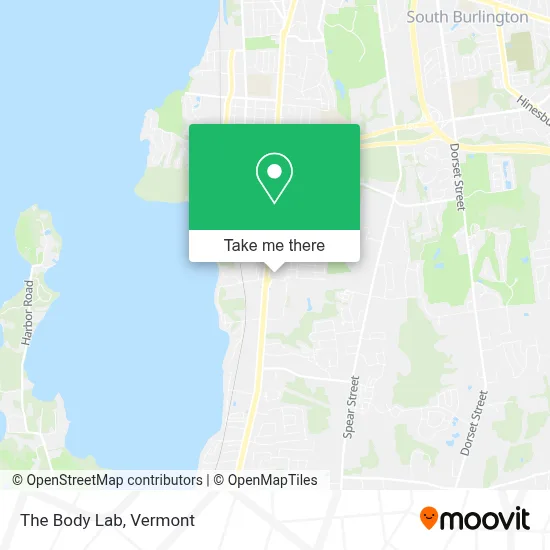 The Body Lab map
