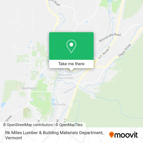 Rk Miles Lumber & Building Materials Department map