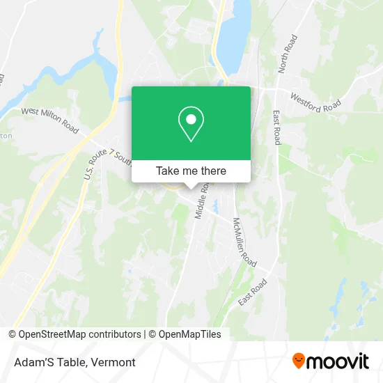 Adam’S Table map