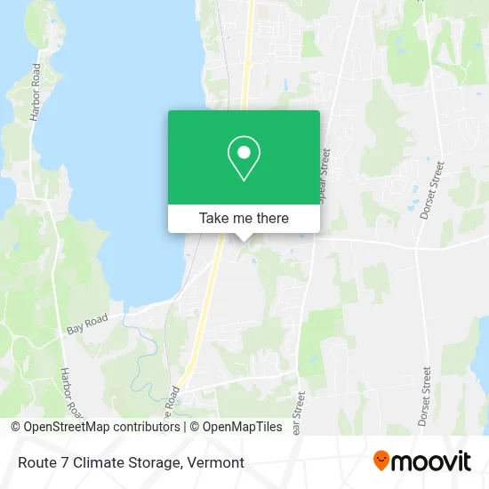 Route 7 Climate Storage map