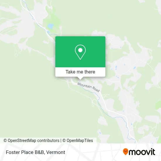 Foster Place B&B map