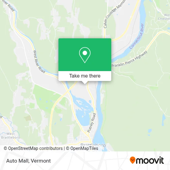 Auto Mall map