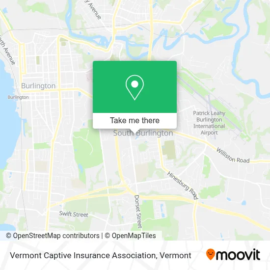 Vermont Captive Insurance Association map