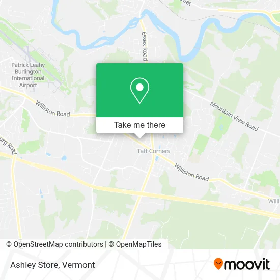 Ashley Store map