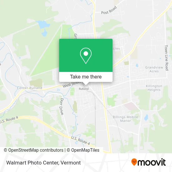 Walmart Photo Center map