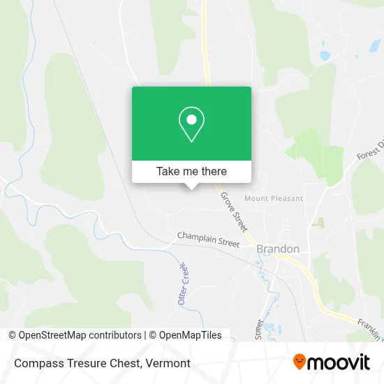 Compass Tresure Chest map