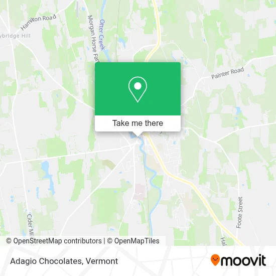 Adagio Chocolates map