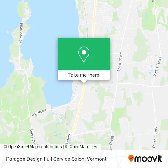 Paragon Design Full Service Salon map