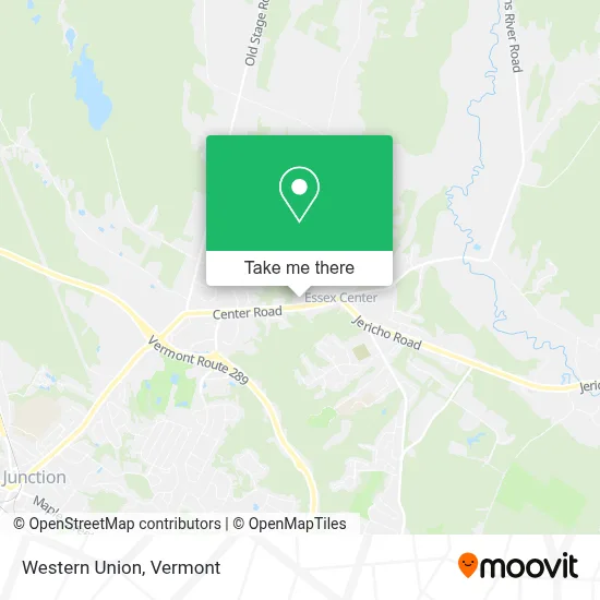 Western Union map