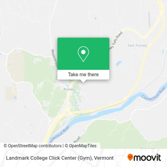 Landmark College Click Center (Gym) map