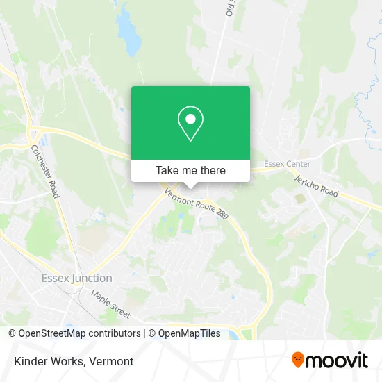 Kinder Works map