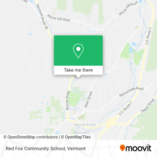 Red Fox Community School map