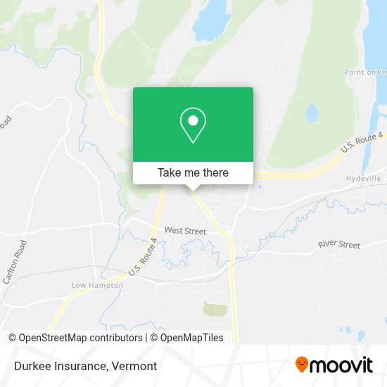 Durkee Insurance map