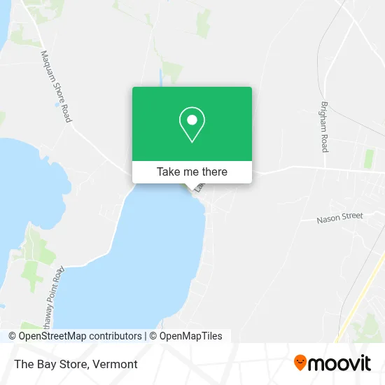 The Bay Store map