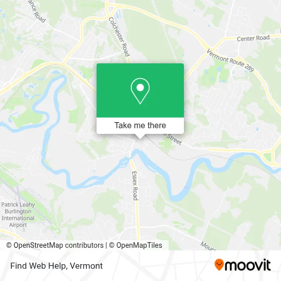 Find Web Help map