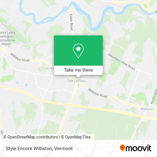 Style Encore Williston map