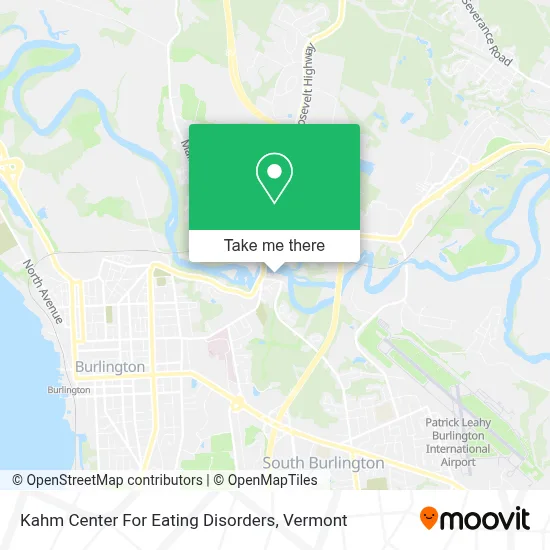 Kahm Center For Eating Disorders map
