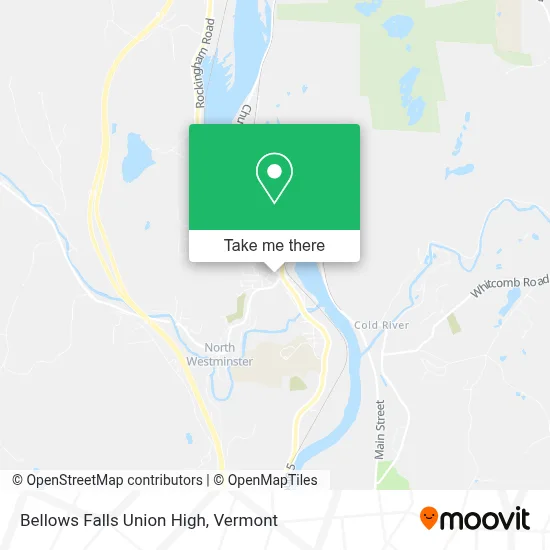 Bellows Falls Union High map