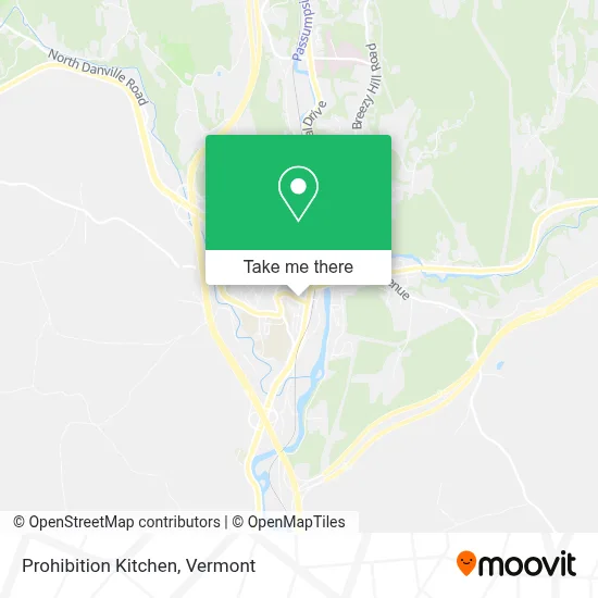 Prohibition Kitchen map