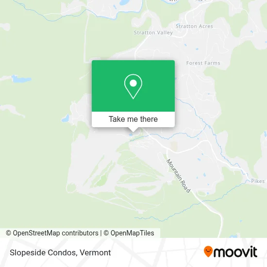 Slopeside Condos map