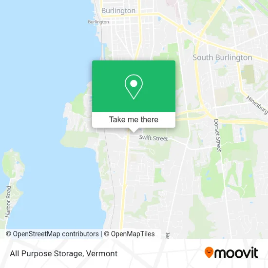 All Purpose Storage map