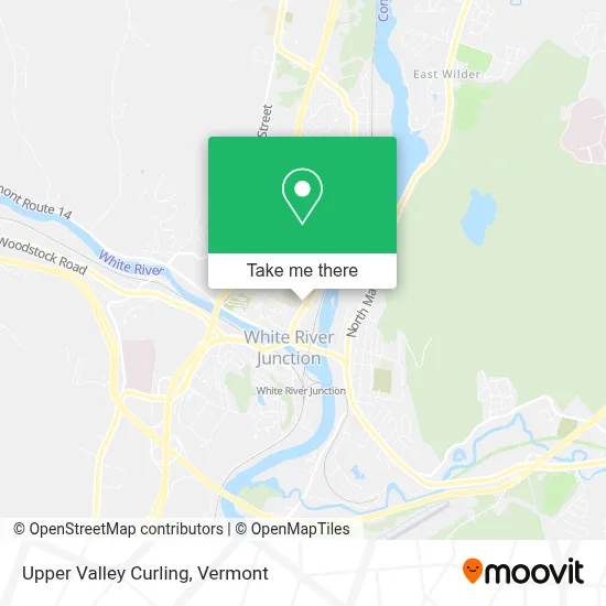 Upper Valley Curling map
