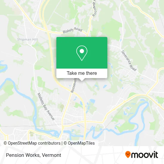 Pension Works map
